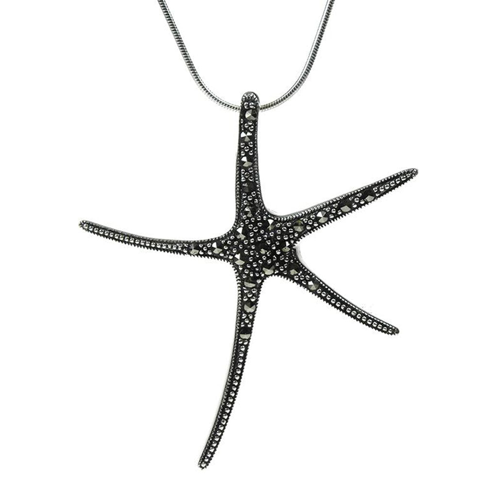 Large Starfish Necklace - Cotswold Jewellery