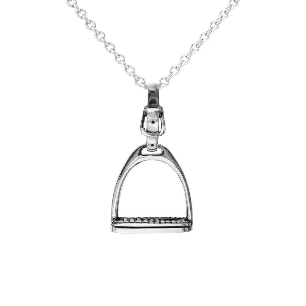 Large Stirrup Necklace - Cotswold Jewellery