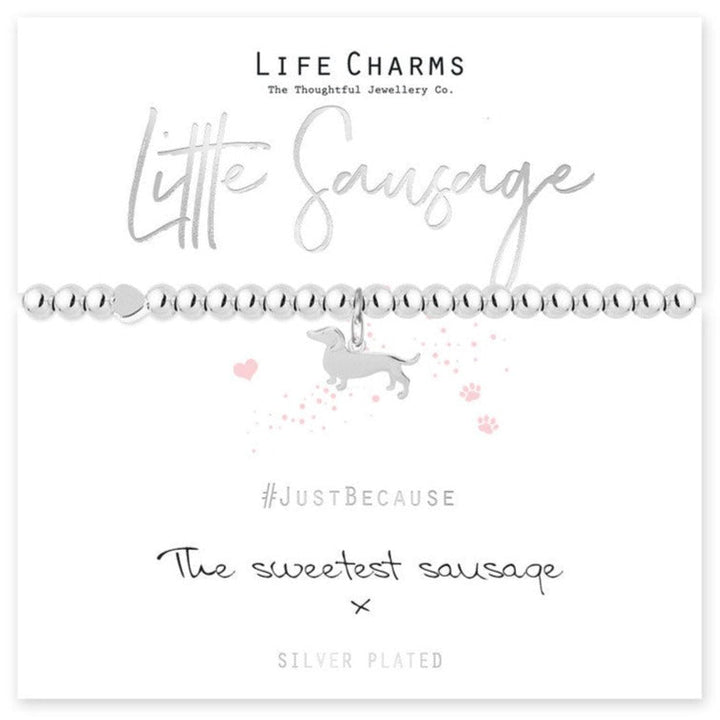 Life Charms Little Sausage Bracelet - Cotswold Jewellery