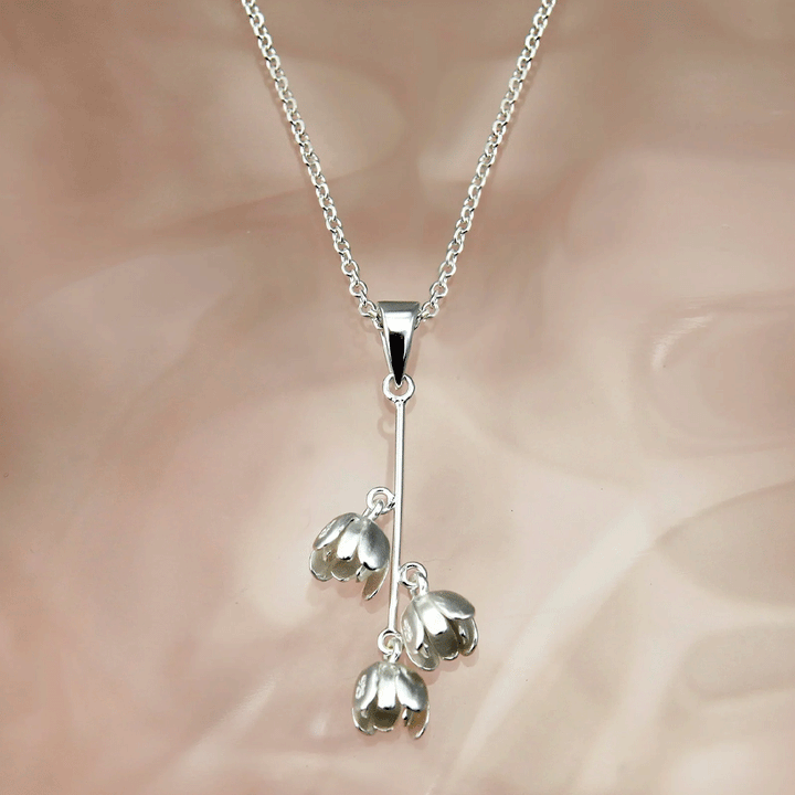 Lily of the Valley Necklace - Cotswold Jewellery