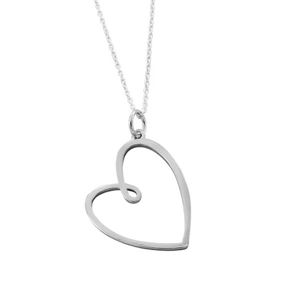 looped-sterling-silver-heart-necklace