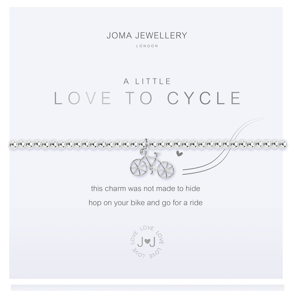 Love to Cycle Bracelet - Cotswold Jewellery
