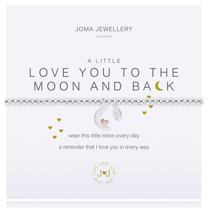 Love you to the Moon & Back Bracelet - Cotswold Jewellery
