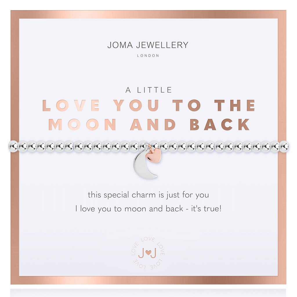 Love You to the Moon & Back Bracelet - Cotswold Jewellery
