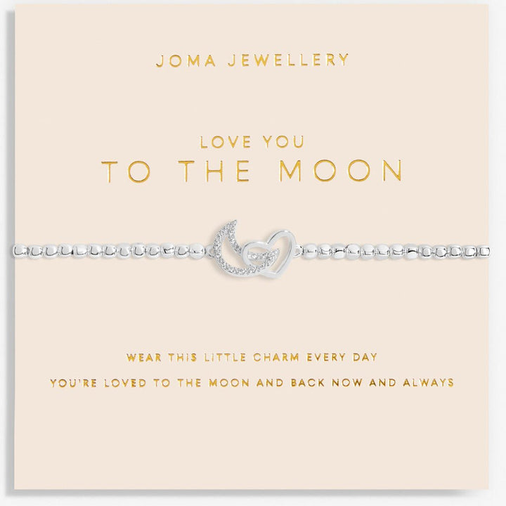 Love You to The Moon Bracelet - Cotswold Jewellery