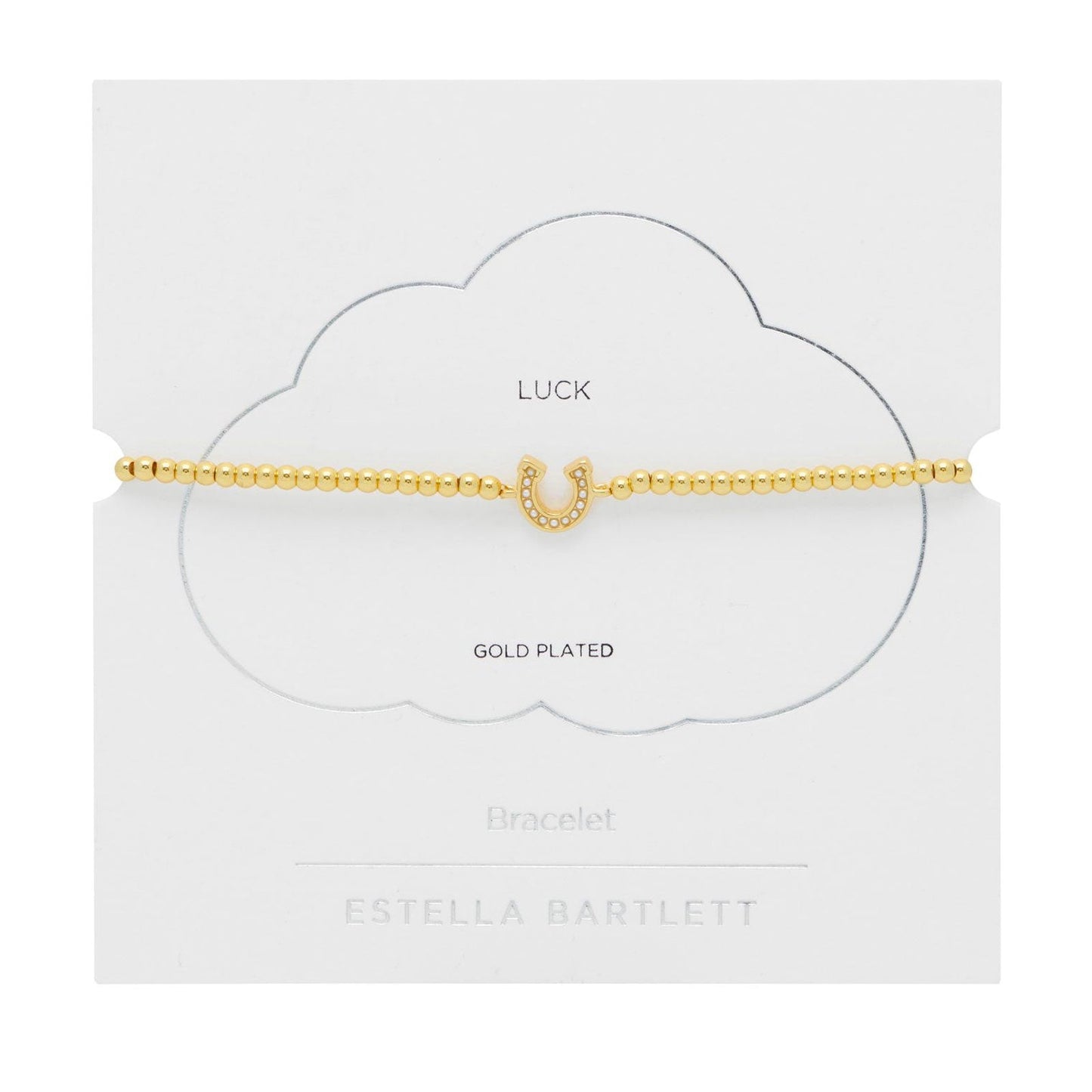 Lucky Horseshoe Gold Bracelet - Cotswold Jewellery