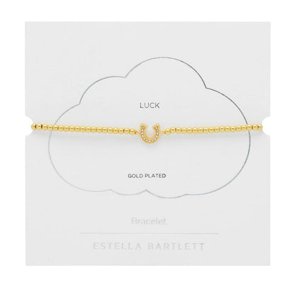 Lucky Horseshoe Gold Bracelet - Cotswold Jewellery