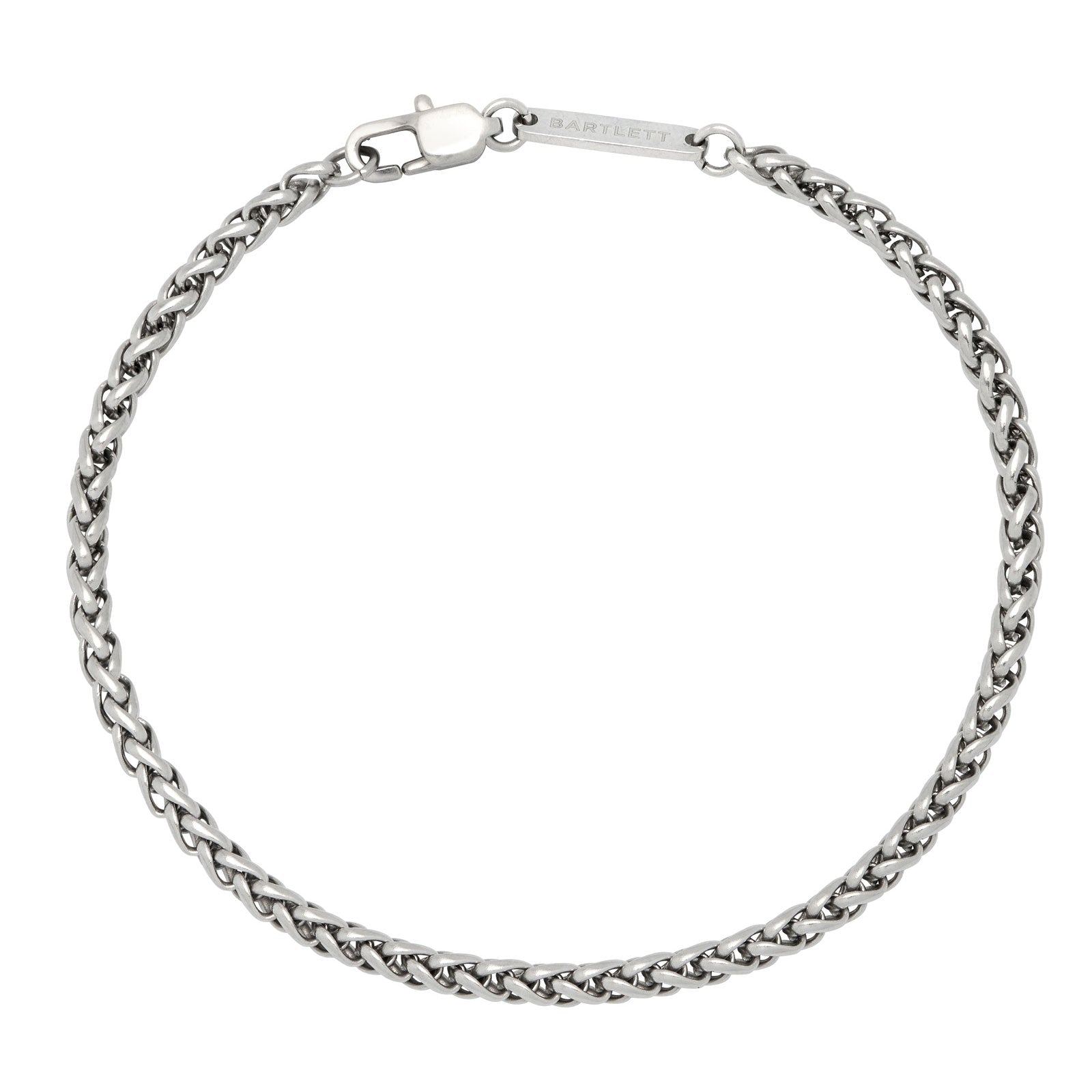 Men's Spiga Steel Finish Chain Bracelet - Cotswold Jewellery