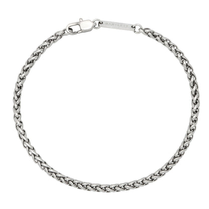 Men's Spiga Steel Finish Chain Bracelet - Cotswold Jewellery