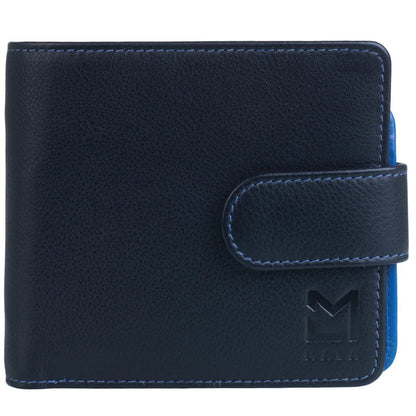Men's Tab Wallet with RFID Black - Cotswold Jewellery