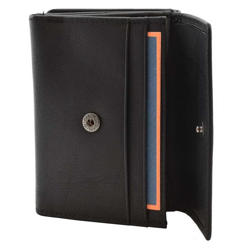 Men's Tri Fold Leather Wallet RFID - Cotswold Jewellery