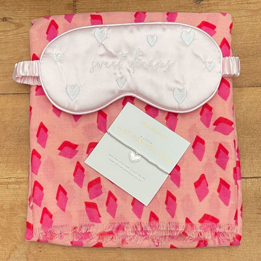 Mum Scarf, Bracelet, Eye Mask Gift - Cotswold Jewellery