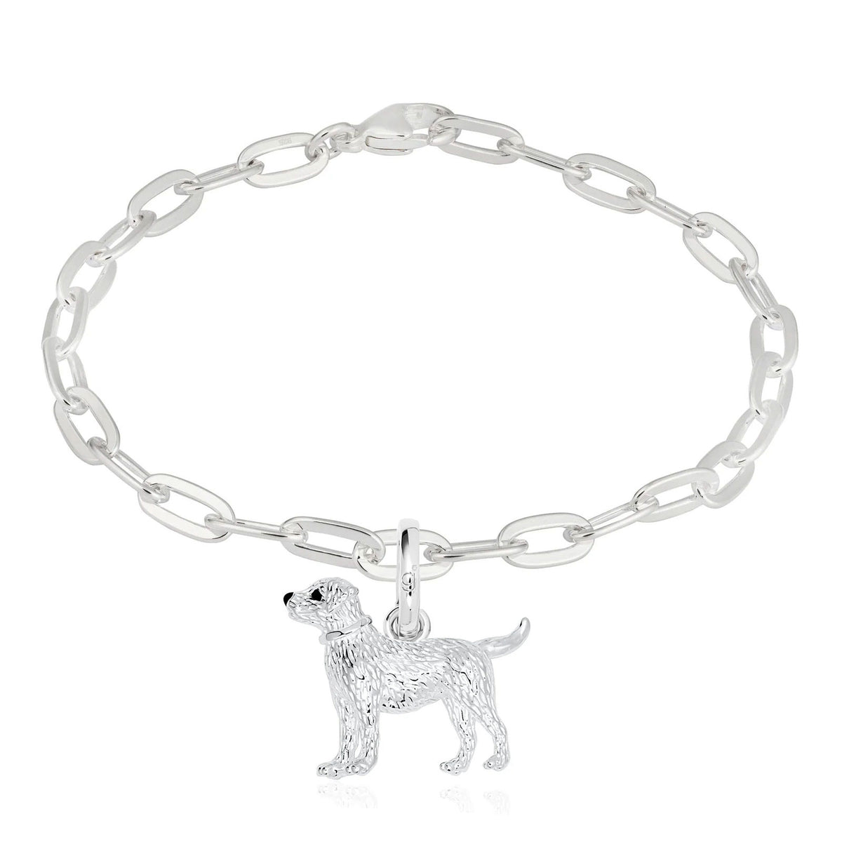 Labrador Recycled Sterling Silver Oval Link Bracelet