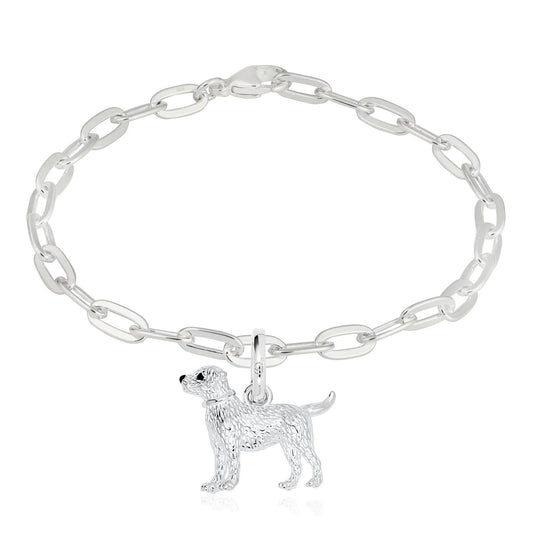 Labrador Recycled Sterling Silver Oval Link Bracelet