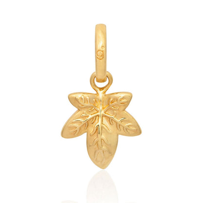 Oval Link Ivy Leaf Charm bracelet - Cotswold Jewellery