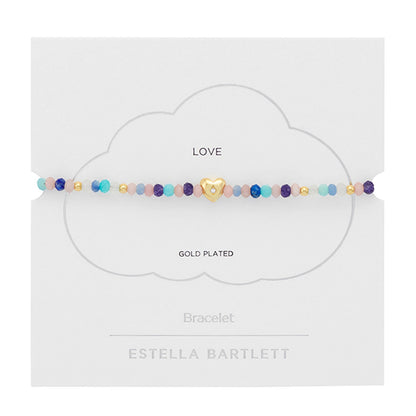 Pastel Gemstone Love Bracelet - Cotswold Jewellery