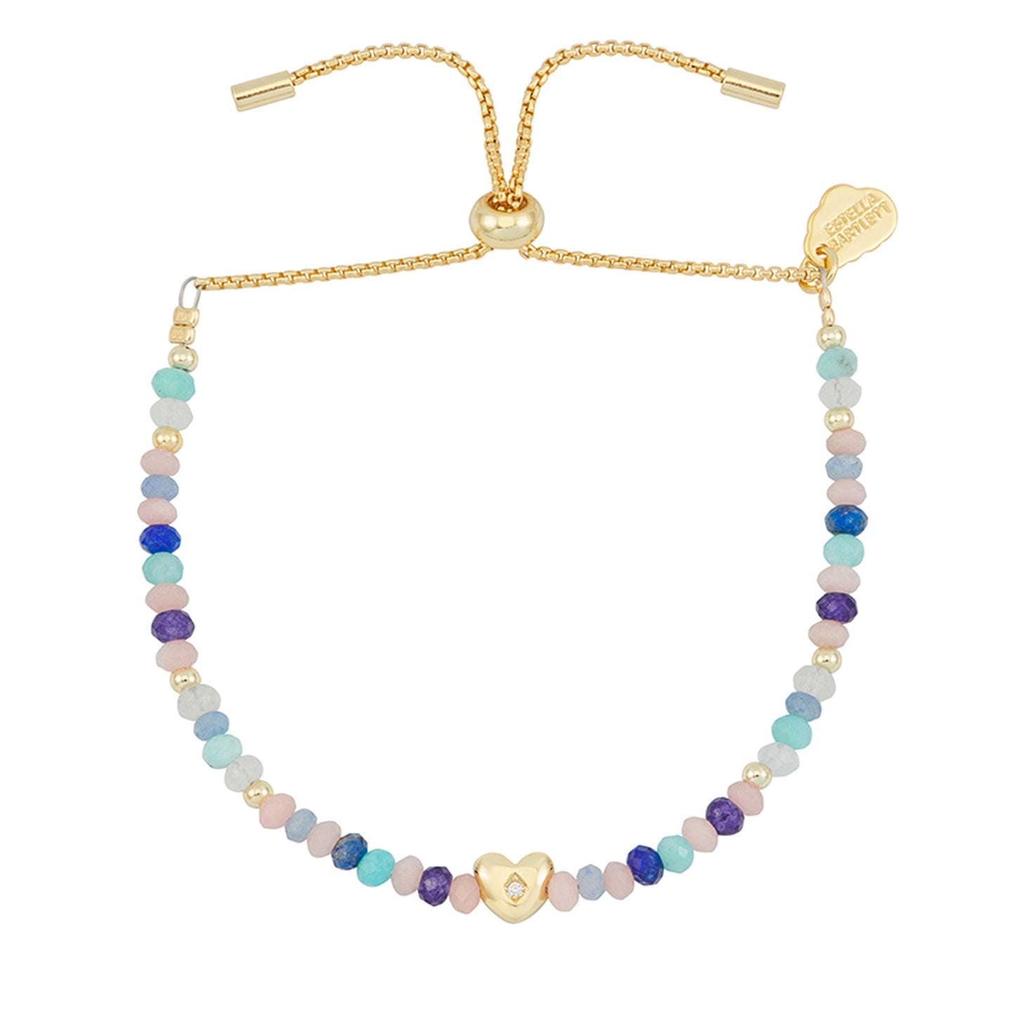 Pastel Gemstone Love Bracelet - Cotswold Jewellery