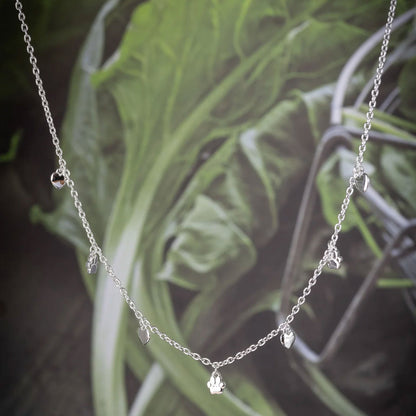 Paws & Heart Recycled Sterling Silver Necklace - Cotswold Jewellery