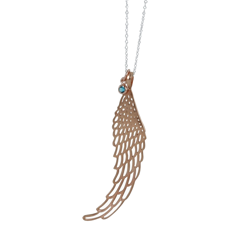 Peacock Feather Necklace - Cotswold Jewellery