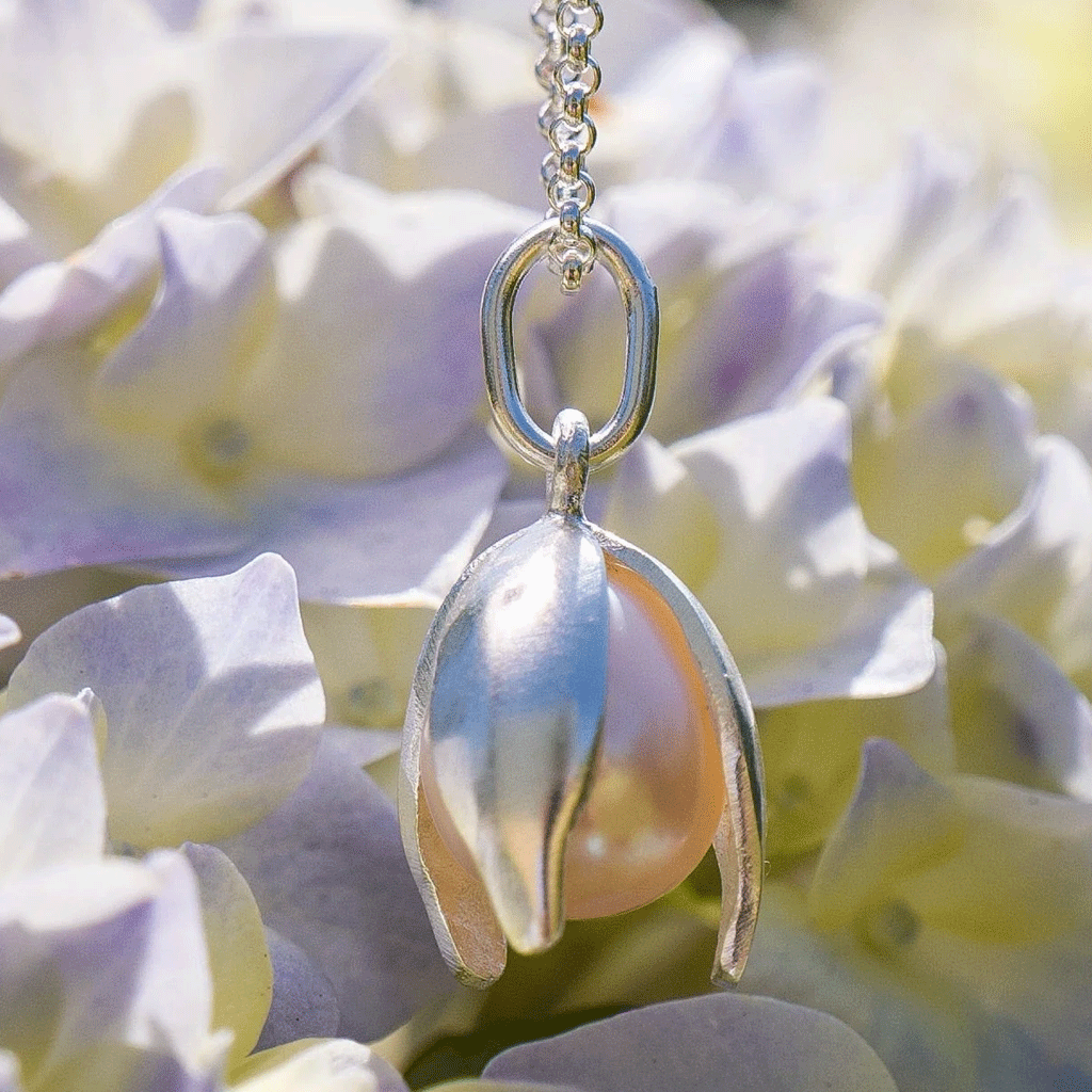 Pearl Snowdrop Necklace - Cotswold Jewellery