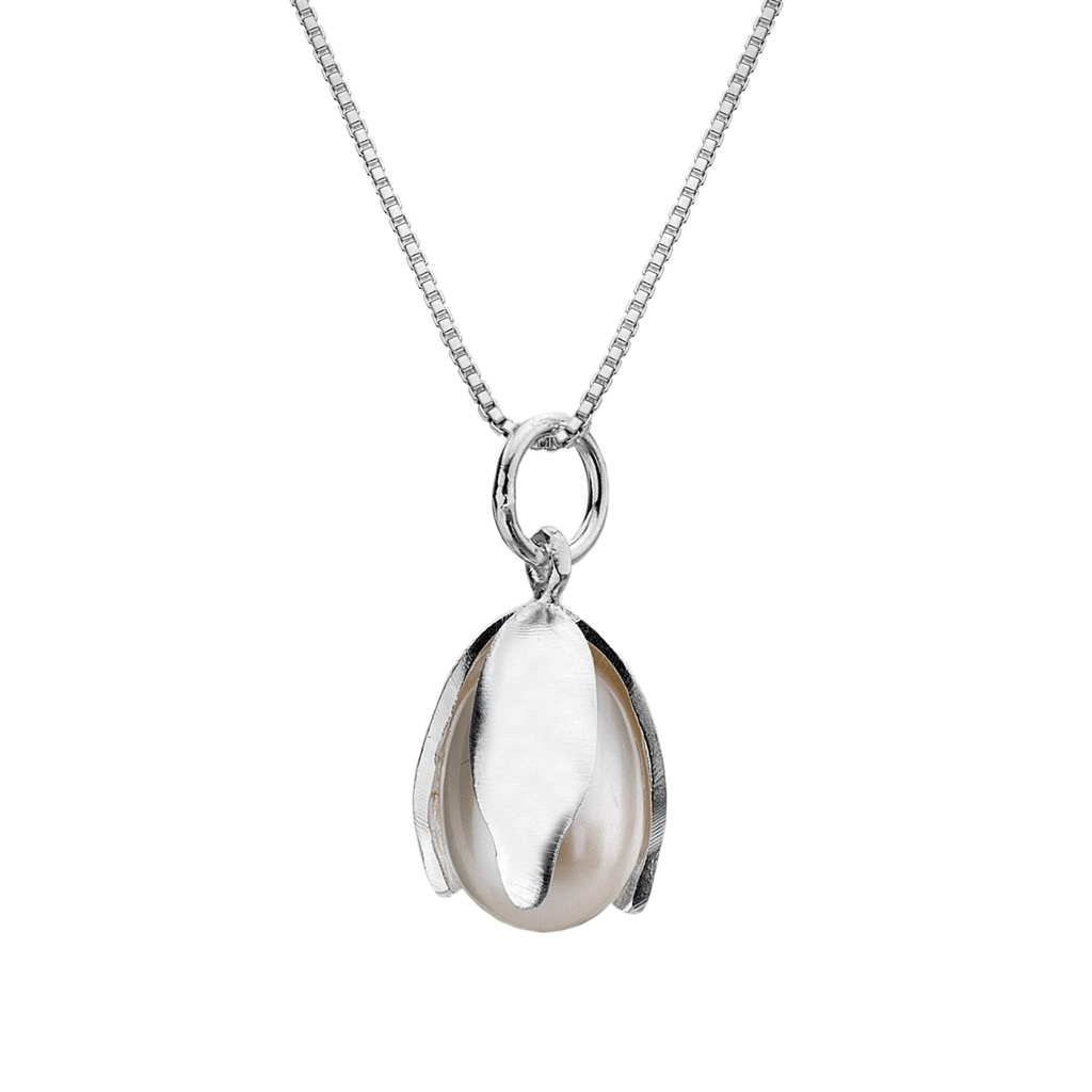 Pearl Snowdrop Necklace - Cotswold Jewellery