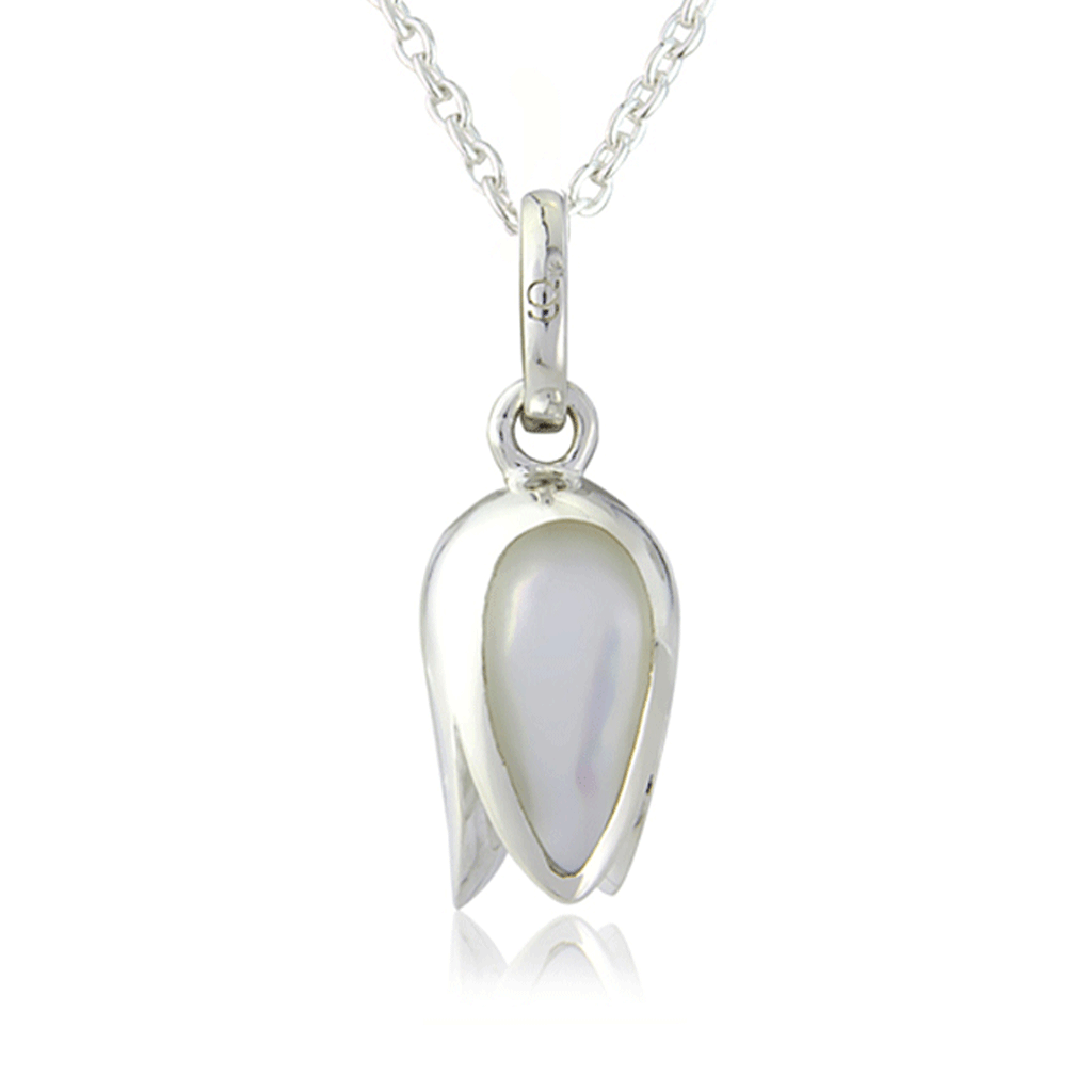Pearled Tulip Necklace - Cotswold Jewellery