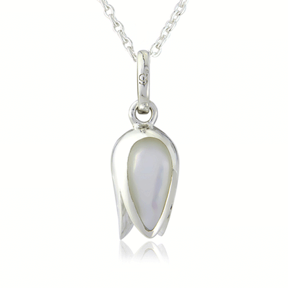 Pearled Tulip Necklace - Cotswold Jewellery