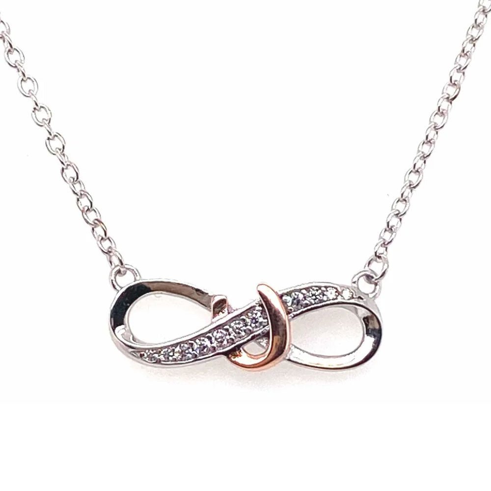Pegasus Infinity Horseshoe Necklace - Cotswold Jewellery