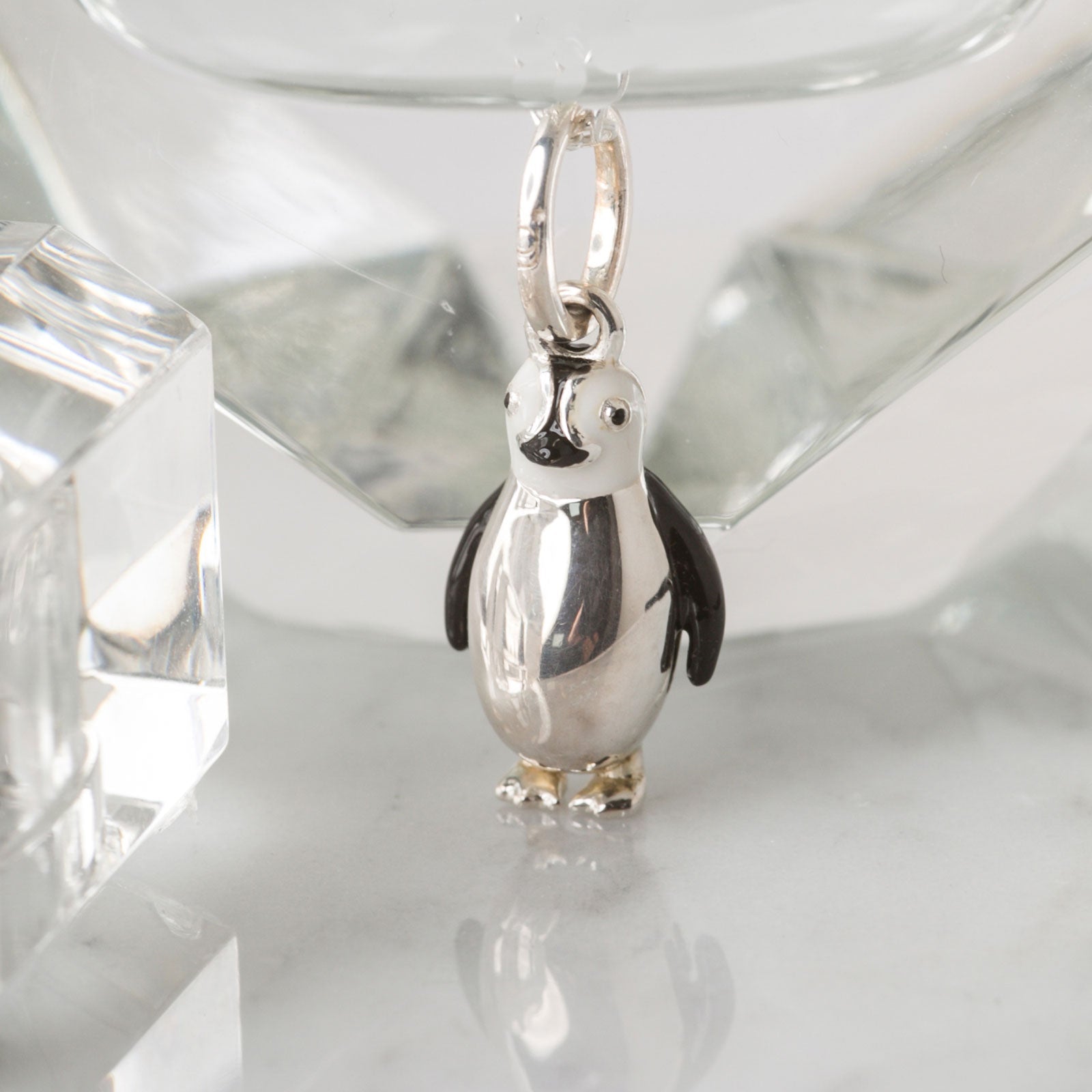Penguin Recycled Sterling Silver Bracelet - Cotswold Jewellery