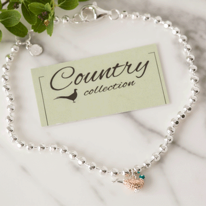 Pheasant Bracelet - Cotswold Jewellery