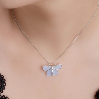Pretty Butterfly Necklace - Cotswold Jewellery