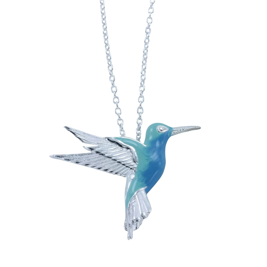 Pretty Hummingbird Necklace - Cotswold Jewellery