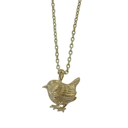 Pretty Wren Gold Necklace - Cotswold Jewellery