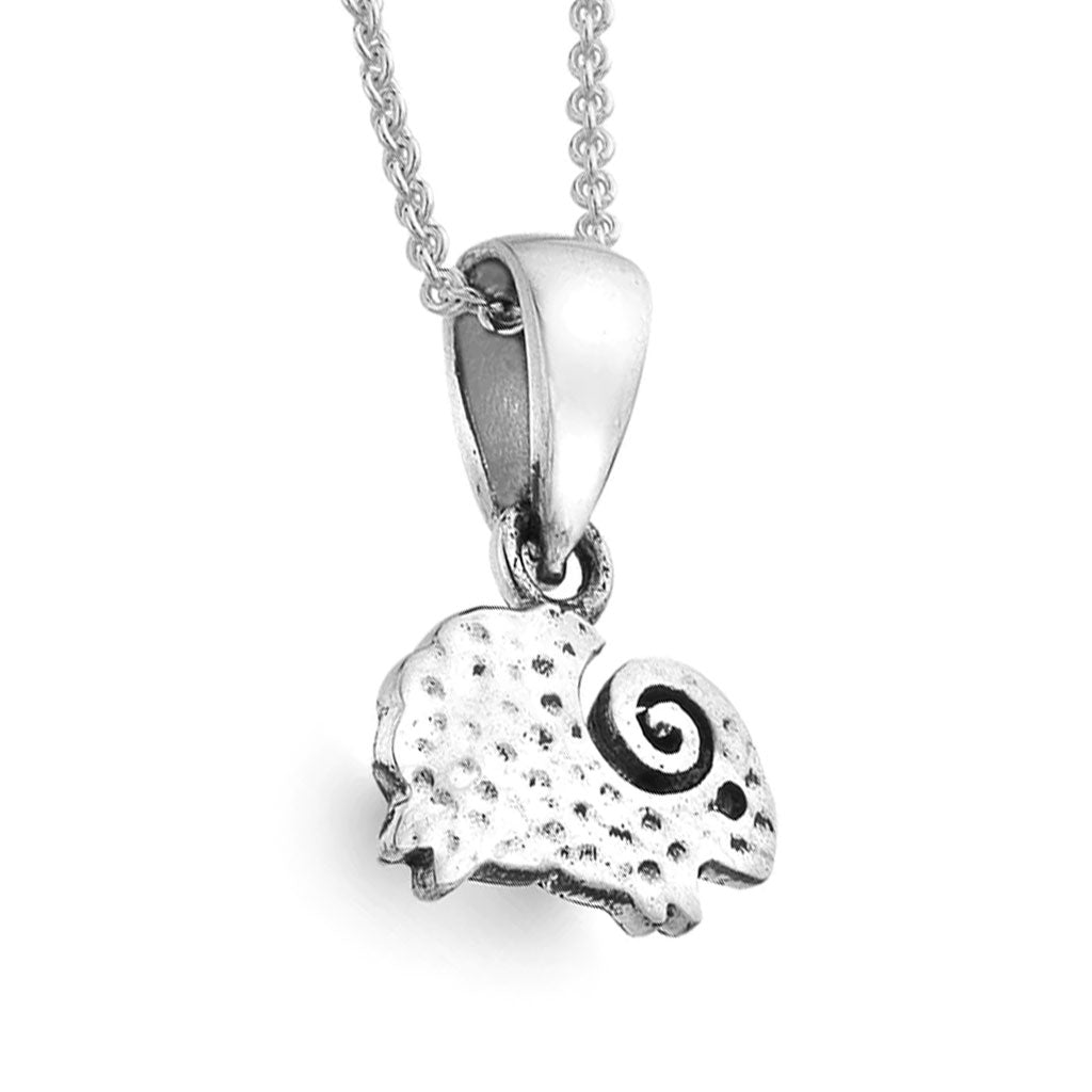 Ram Sterling Silver Necklace - Cotswold Jewellery