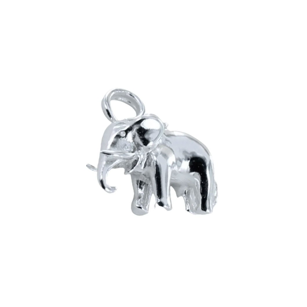 Recycled Silver Elephant Charm Bracelet - Cotswold Jewellery