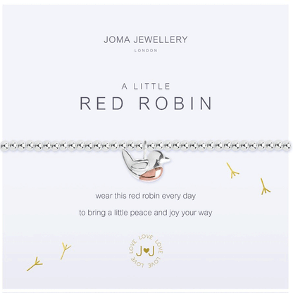 Red Robin Bracelet - Cotswold Jewellery