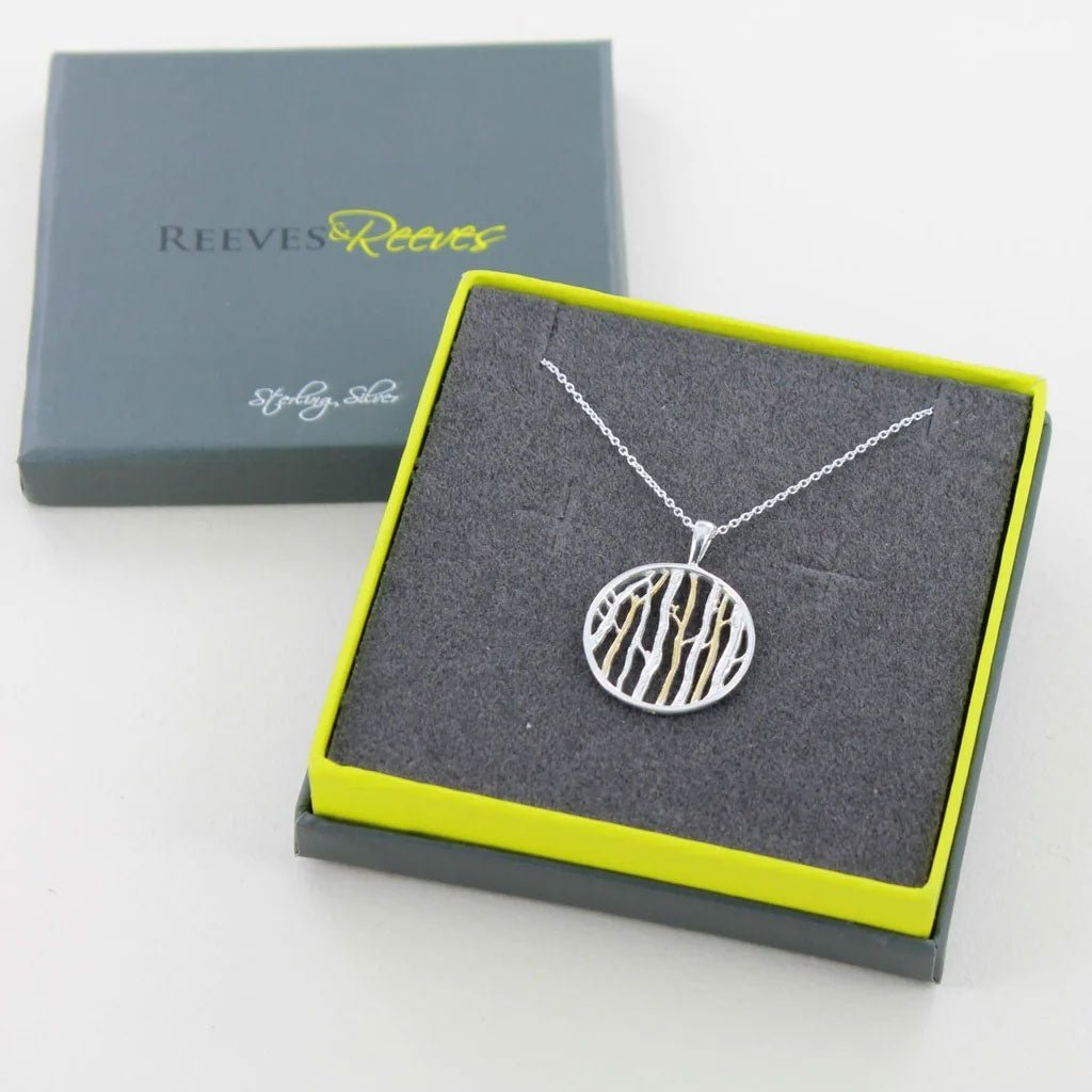 Reeves & Reeves Birch Tree Necklace - Cotswold Jewellery