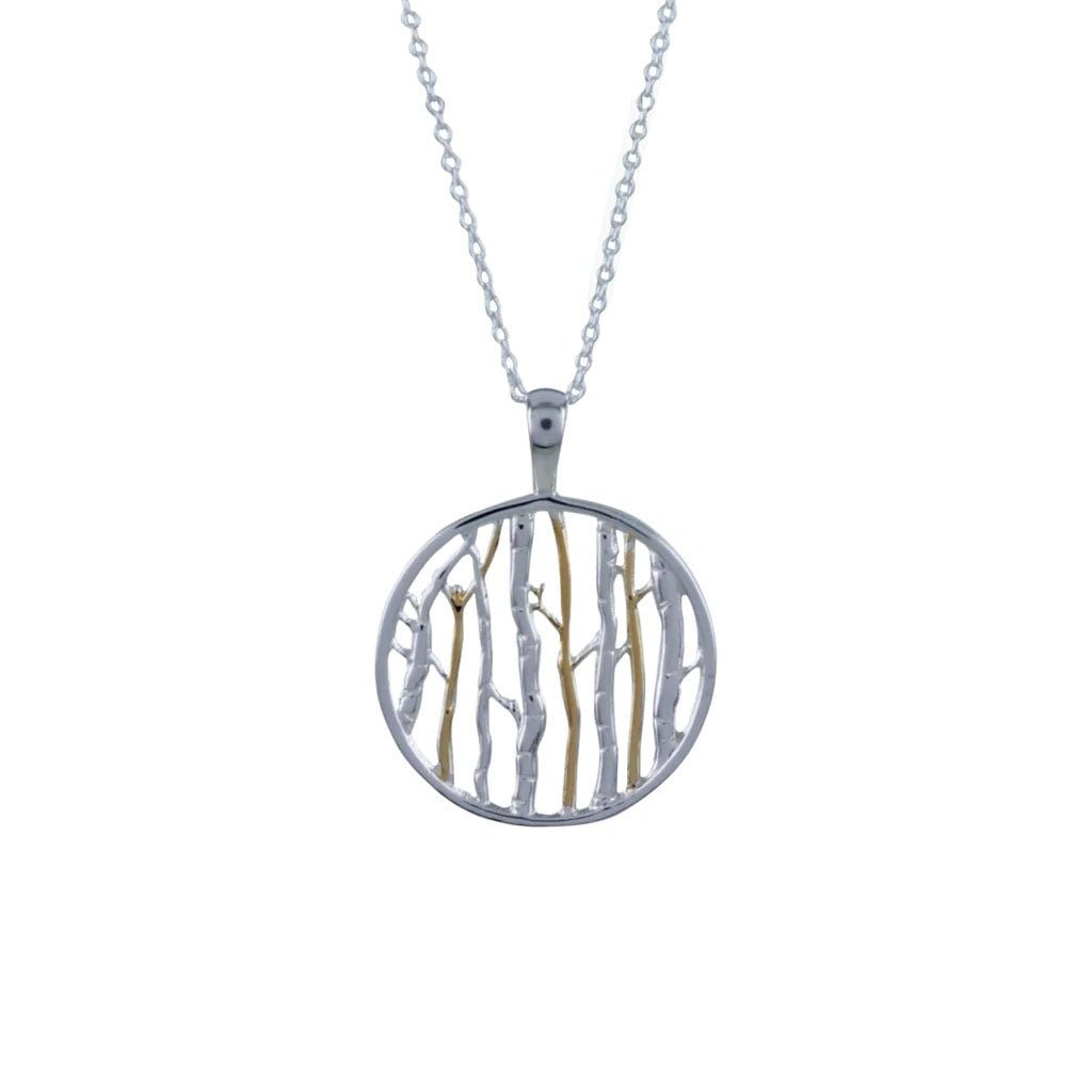 Reeves & Reeves Birch Tree Necklace - Cotswold Jewellery