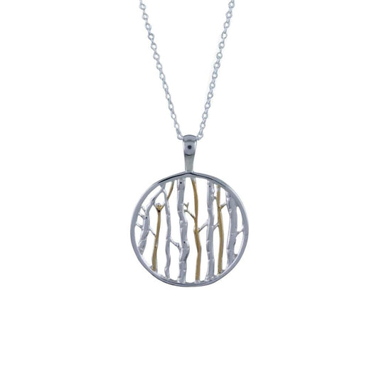 Reeves & Reeves Birch Tree Necklace - Cotswold Jewellery