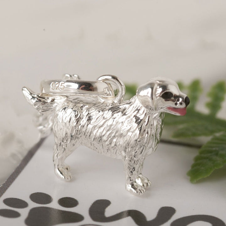 Retriever Dog Charm - Cotswold Jewellery