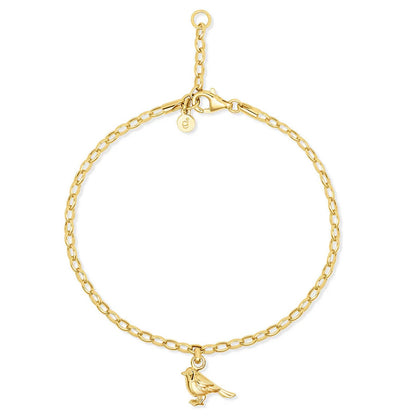 Robin Gold Bracelet - Cotswold Jewellery