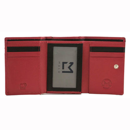 Robin Tri Fold Leather Purse