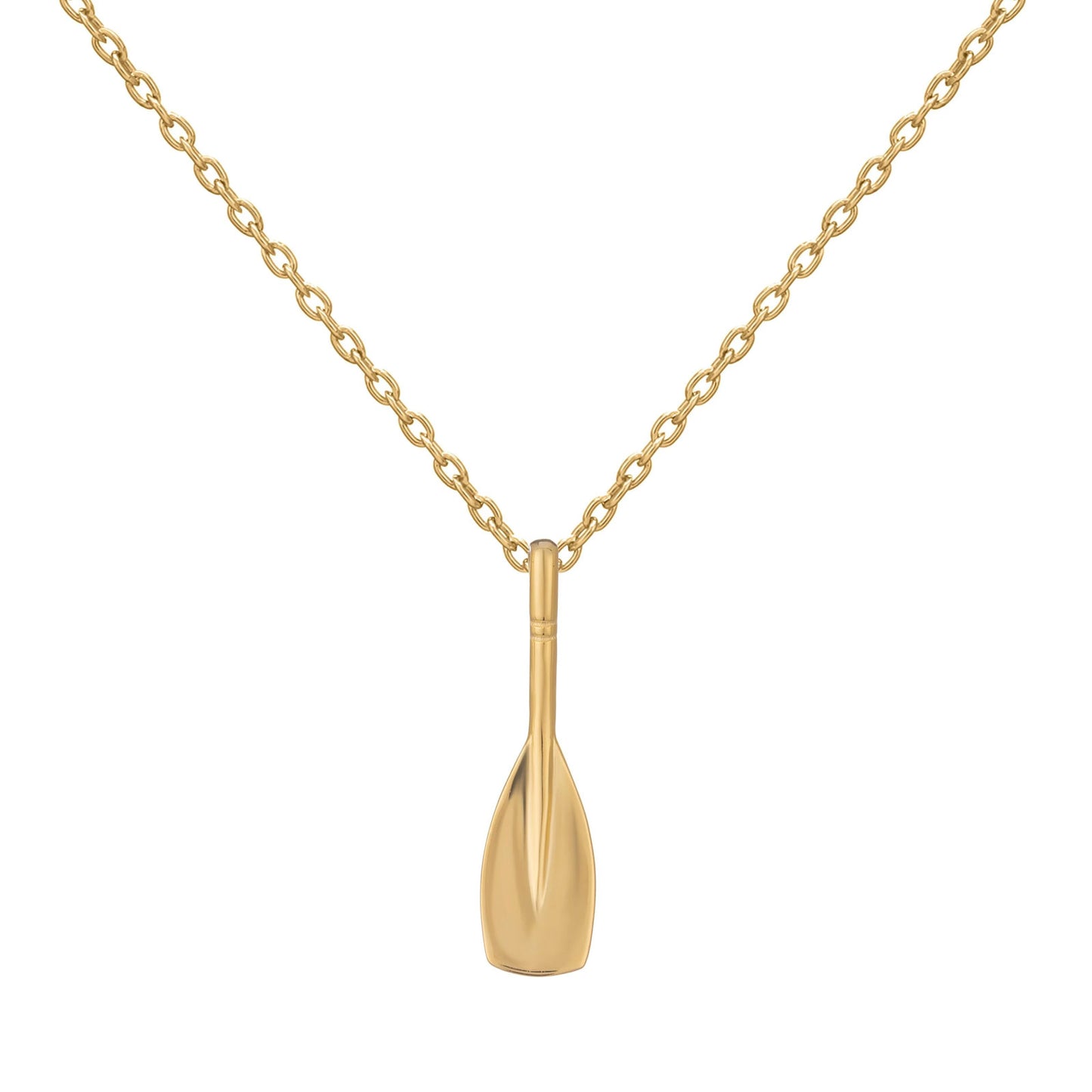 Rowing Oar Gold Necklace