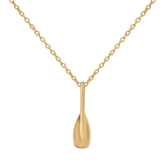 Rowing Oar Gold Necklace