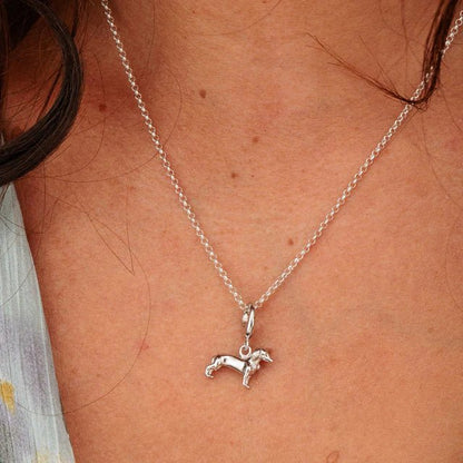 Sausage Dog Charm Bracelet - Cotswold Jewellery