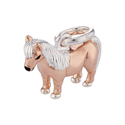 Shetland Pony Recycled Sterling Silver Charm - Cotswold Jewellery