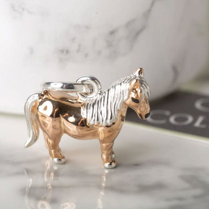 Shetland Pony Recycled Sterling Silver Necklace - Cotswold Jewellery