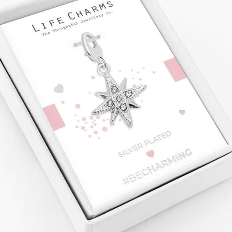 Shining Star Charm - Cotswold Jewellery