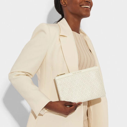 Signature Pouch Off White - Cotswold Jewellery