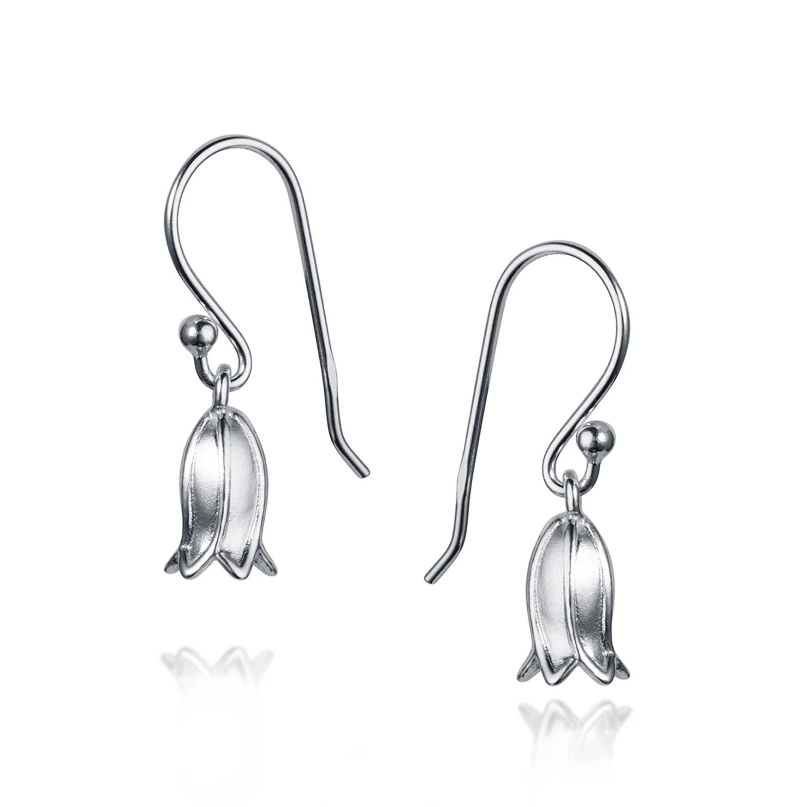 Silver Bluebell Earrings - Cotswold Jewellery
